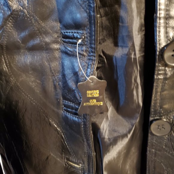 Vintage - New Leather Coat - Picture 3 of 8